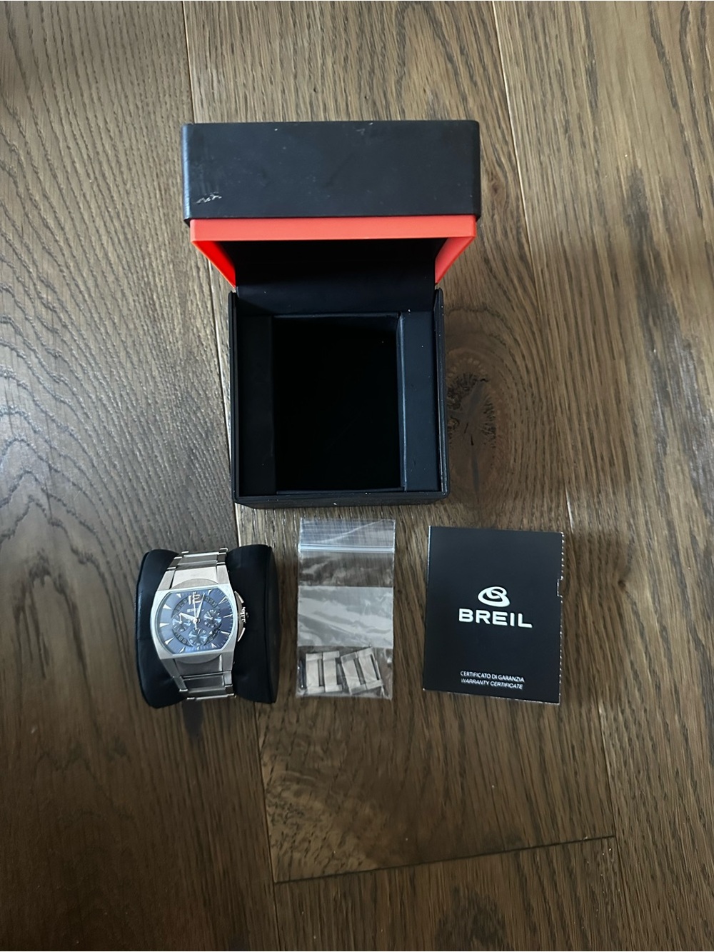 Breil Men's Stainless Steel Chronograph Watch BNWT - Picture 1 of 5